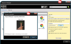 ThinkVantage Password Manager