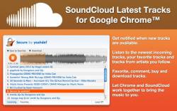 SoundCloud Latest Tracks for Google Chrome™