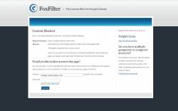 FoxFilter - The content filter!