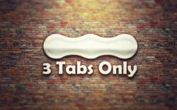 3 Tabs Only